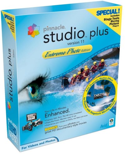 PIinnacle Studio Plus version 11 + Extreme photo