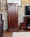 La Roque Mahogany Wood Furniture Cupboard Dvd Cd Storage Cab