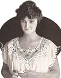 Vintage Crochet PATTERN to make - Antique Butterfly Filet Crocheted Nightgown Yoke. NOT a finished item. This is a pattern and/or instructions to make the item only.