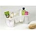 WHITE Shower TUB DORM CADDY tote COMPARTMENTALIZED NU