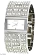 Dkny Crystal Silver Bangle Bracelet Ladies Watch # NY3713