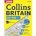 2009 Collins Easy Read Road Atlas Britain: A3 Edition (Collins Road Atlas) by England Travel Books