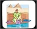 Mouse Pad with egypt, washing, pyramids, river, laundry Image