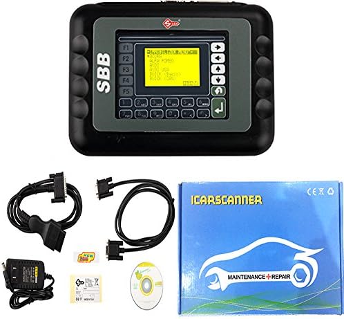 ICARSCANNER SBB Silca Immbolizer SBB V33 Key Programmer 9 Languages For Multi-Brands Car Auto Key Maker Newest Version V33.02 SBB Key Programmer