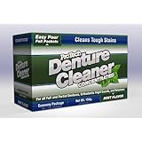 Pre-Measured Mint Flavored Foil Packet - Protech Denture Cleaner