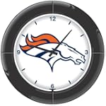 Imperial Denver Broncos Licensed Everbrite Neon Wall Clock