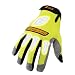Ironclad IVG-03-M I-Viz Reflective Gloves, Reflective Lime Green, Medium