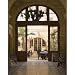 Kenneth Gregg (Cafe Courtyard) Art Poster Print - 11x14