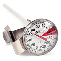 CDN IRB220-F ProAccurate Insta-Read NSF Beverage & Frothing Thermometer