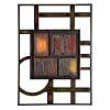 Metal Wall Plaque With Eye Catching Decor Appeal by Benzara