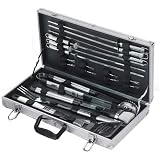 Mirage Aluminum Accented Case 19 Pieces Aluminum Accent BBQ Case