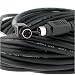 Eforcity Black 50 Foot S-Video 4 pin DIN Male to 4 pin DIN Male Cable