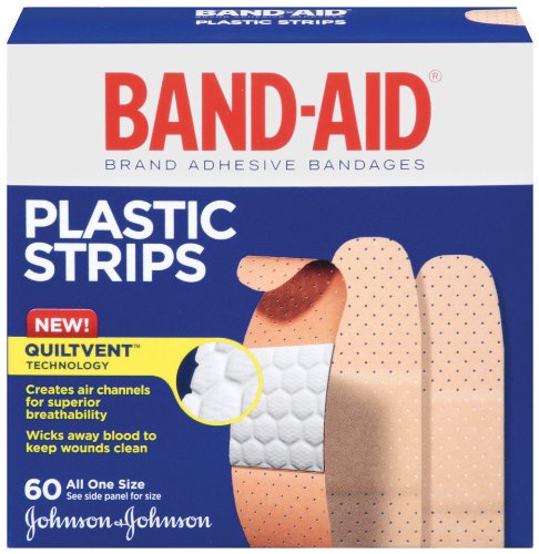 valentine Band-Aid Brand Adhesive Bandages Plastic 60 Count (Pack of 3)B0058UY8K0