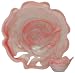 Colorful Recycled Art Glass Large Rouge Chip and Dip Set 16"D