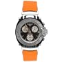 Tissot Men's T0114171705101 T-Race Chronograph Orange Rubber Strap Watch
