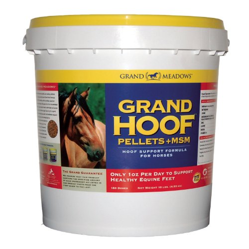 GRAND HOOF PELLETS PLUS MSM - 10 LB GRAND HOOF PELLETS PLUS MSM - 10 LB