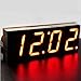 AlumiGogo DIY 4 Digit LED Electronic Clock Kit Large Screen Red Blue LED