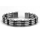 Stainless Steel Men's Bracelet - 8.5 Inches
