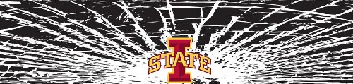 Iowa State Cyclones Shattered Auto Visor Decal