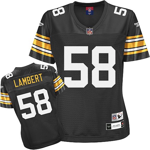 Reebok Pittsburgh Steelers Jack Lambert Women's Throwback Premier Jersey Extra Large