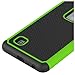 LG G Stylo 2 LS775 Case,LG G Stylus 2 K520 Case,Dual Layer Hybrid Armor Defender Protective Case Cover for LG G Stylo 2 2nd Gen (2016 New Release Version) Green