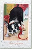 Boston Terrier Boxed Christmas Cards