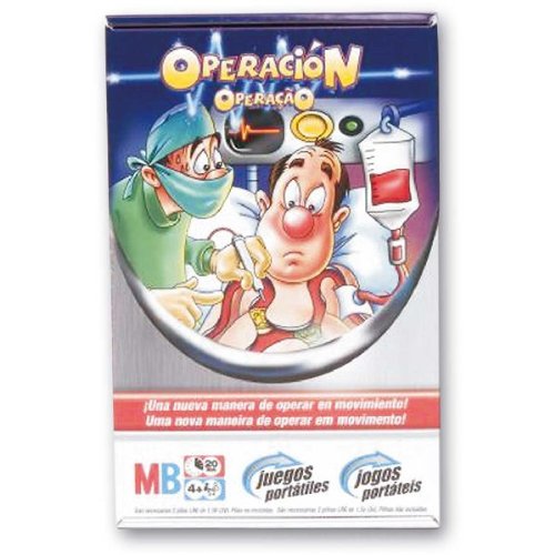 Imagen 1 de Hasbro Operación viaje - Juego de mesa de viaje
