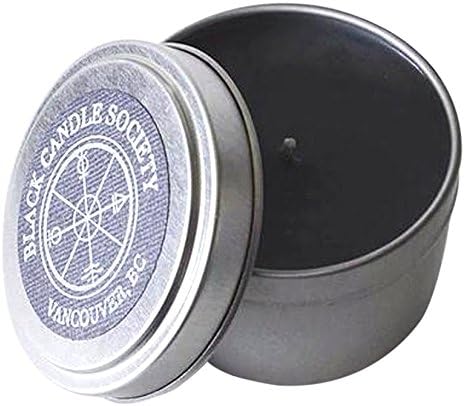 Black Candle Society Natural Soy Candle, Earth (Cucumber/Fir/Pine), 6 oz