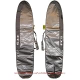 【即納】【ロング】FCS DAYRUNNER Longboard 9'2 ロングボード　ハードケース silver/dark graey