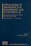Applications of Mathematics in Engineering and Economics: Proceedings of the 34th Conference on Applications of Mathematics in Engineering and Economics ... / Mathematical and Statistical Phsyics)