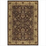 IMAGE OF Kaleen 2403-60 Comfort Wilmington Mocha Oriental Rug Size: 7'9
