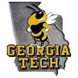 Georgia Tech Yellow Jackets Hitch Cover Class - NCAA College Athletics - Fan Shop Merchandise