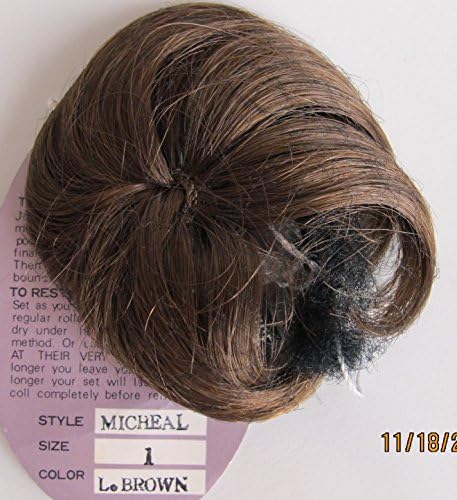 PLAYHOUSE Collection Craft DOLL HAIR WIG Style MICHAEL Fits SIZE 1" Color LIGHT BROWN (Looks MEDIUM) Synthetic JAPAN Fiber (Circa 1980's)