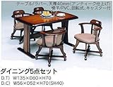 ダイニング(食堂セット) 5点セット