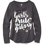 オールドネイビー OLD NAVY/ グラフィッククルーネックティ ブラック トップス長袖Tシャツ XL【並行輸入】