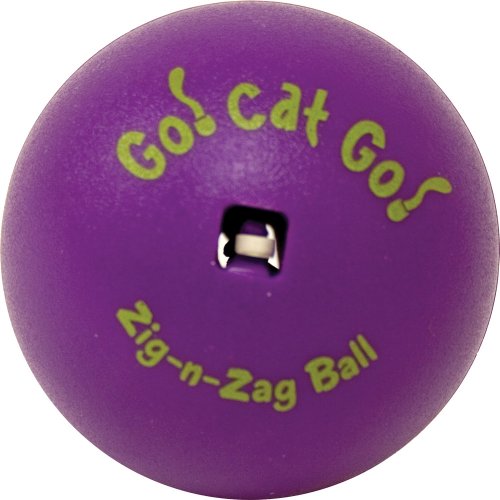 Our Pets Go Cat Go Zig-N-Zag Ball (Colors Vary)