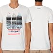 (ティーケー)TK クリスタルガイザー ロゴ刺しゅう×プリントTシャツ