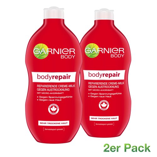 Garnier Bodyrepair Reparierende Creme-Milk (2x400 ml) Preisvergleich
