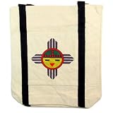 Sun Kachina Design Cotton Carry-All Bag