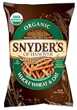 Snyder's of Hanover Organic Whole Wheat & Oat Sticks, 8-Ounce Bags (Pack of 12)