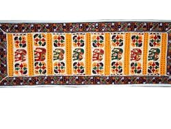 Sari Mirror Banjara Table Runner Taapestry Wall Hanging Table Runner 60 X 20