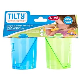 Tilty Sippy Cup, 7 Ounce, 2 Pack