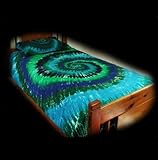 IMAGE OF Sheet Set - Earth Tie-Dye - Full Size