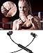 Bluetooth Headphones, Sweatproof V4.0 Wireless Bluetooth Earphones Headset In-Ear Headphones Earbuds with Microphone & Stereo for Sports with Magnet Attraction (Red)