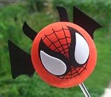 Red Spider-Man Face w/ Wings Car Truck SUV Antenna Topper
