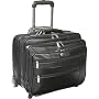 Samsonite Business Cases Leather Triple Gusset Wheeled Portfolio