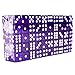 100-Pack of Bulk Six Sided Dice - Standard 16mm Size - Great for Board Games, Casino Parties and Games, Party Favors, Teaching Math, and Tabletop RPGs - Purple