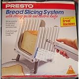 Presto Bread Slicing System with Electric Knife