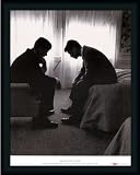 John F. Kennedy and Robert F. Kennedy by Hank Walker Life Magazine Art Print Framed