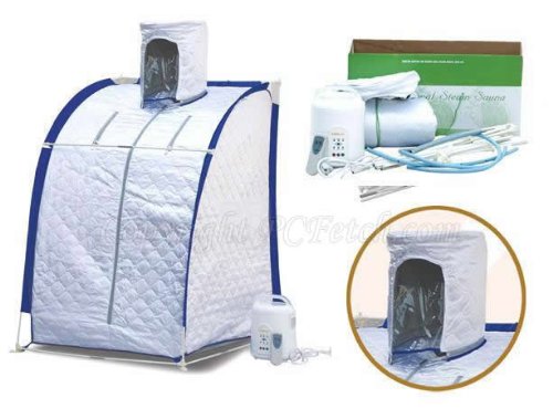 Steam Sauna Portable Large Wet Heat Tent Herbal Therapy Head Cover Lose Weight Detox